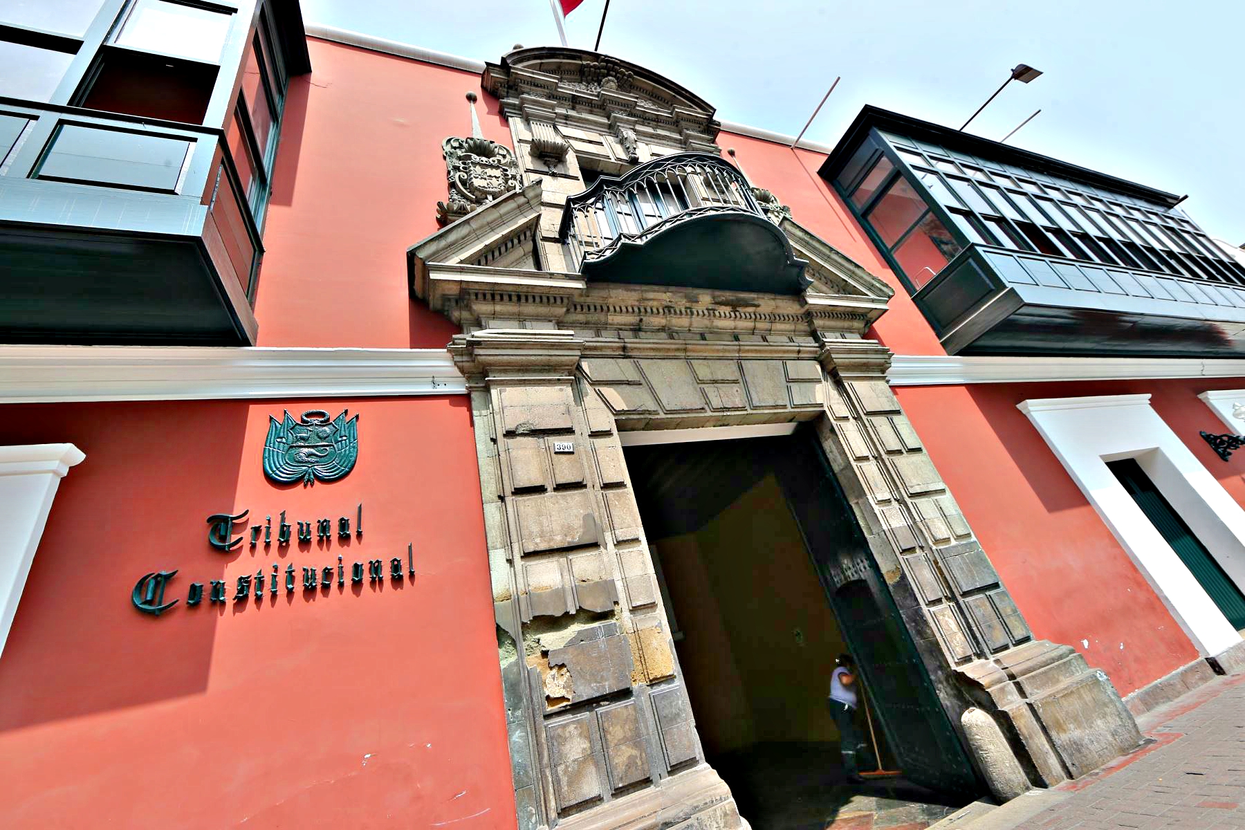 Visita de Voltaire y el Tribunal Constitucional