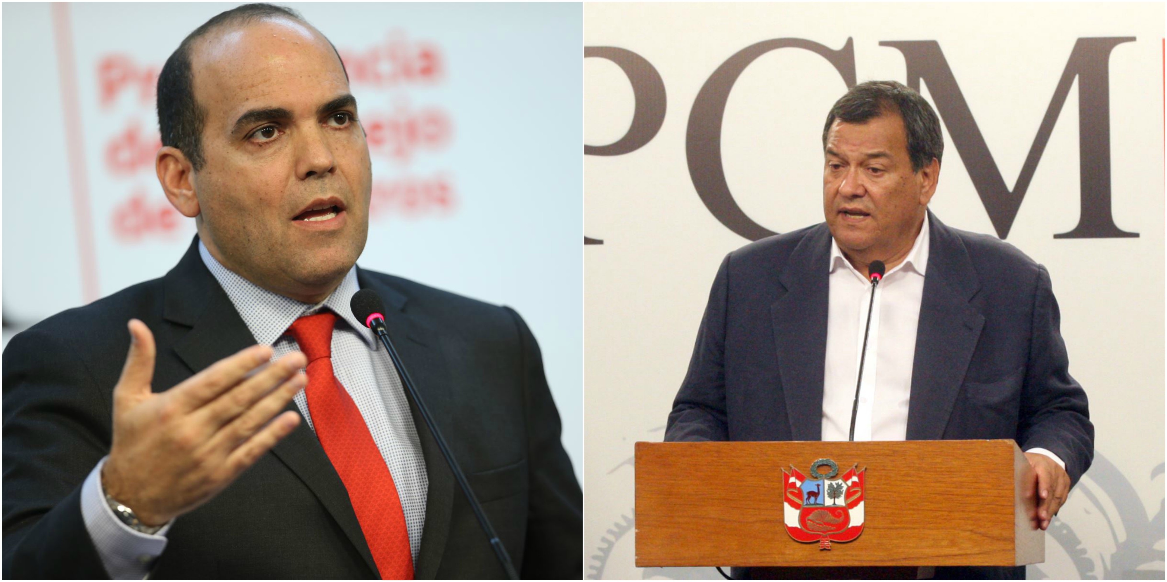 Sorpresas ministeriales