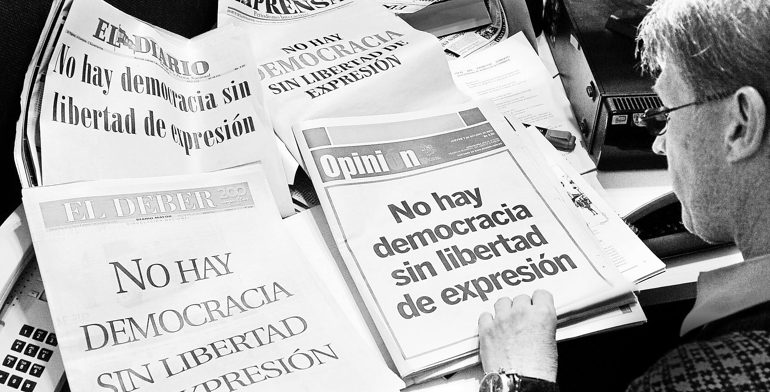 ¿Quiénes amenazan a la libertad de prensa?
