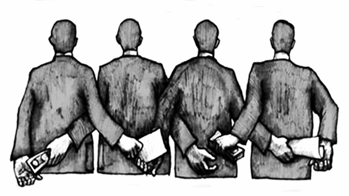 El modo de corrupción