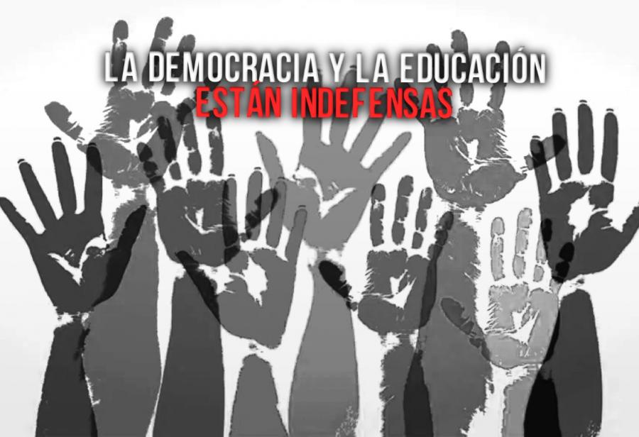 La Democracia Y La Educaci N Est N Indefensas El Montonero