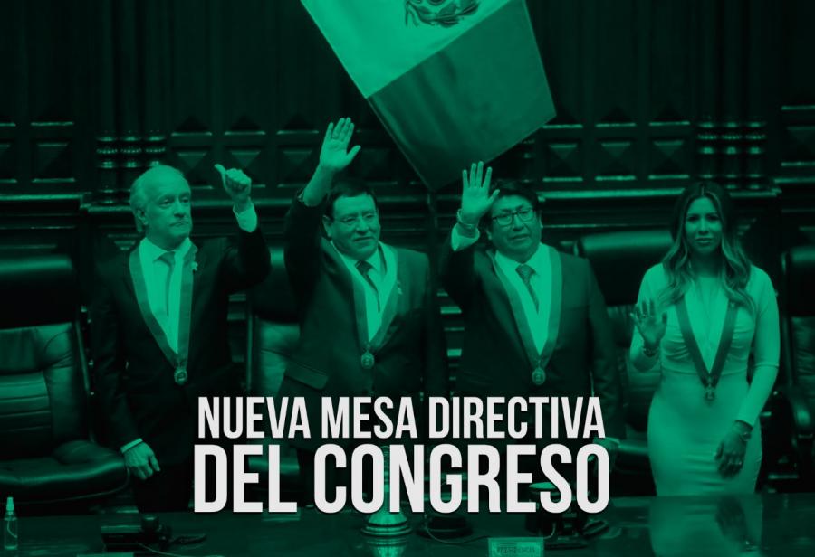 Nueva Mesa Directiva Del Congreso EL MONTONERO