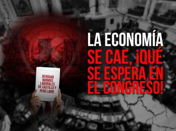 La economía se cae, ¡qué se espera en el Congreso!