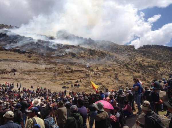 ¡Ofensiva radical contra el Perú en el sur!