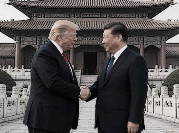 Trump y Xi, cara a cara en Beijing
