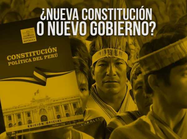 ¿Nueva constitución o nuevo gobierno?