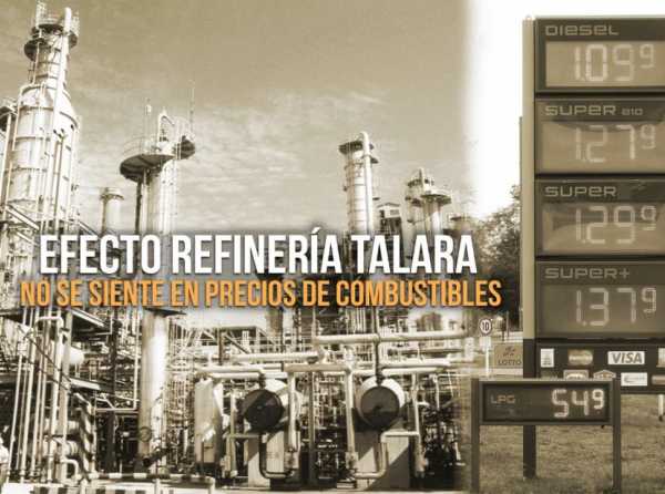 Efecto Refinería Talara no se siente en precios de combustibles