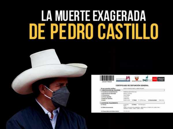 La muerte exagerada de Pedro Castillo