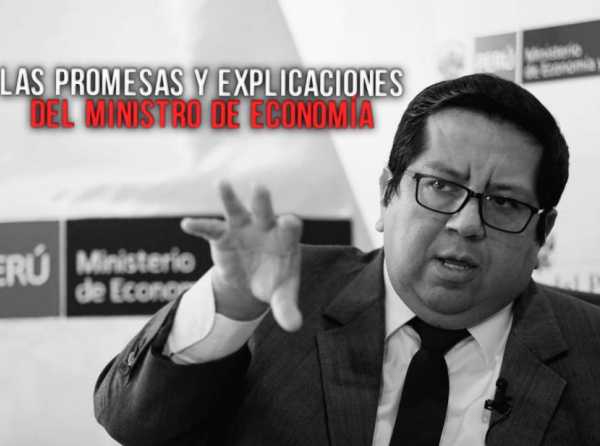 Las promesas y explicaciones del ministro de Economía