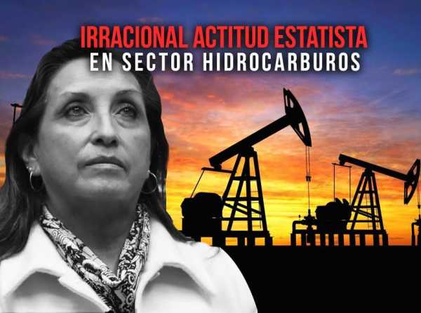 Irracional actitud estatista en sector hidrocarburos