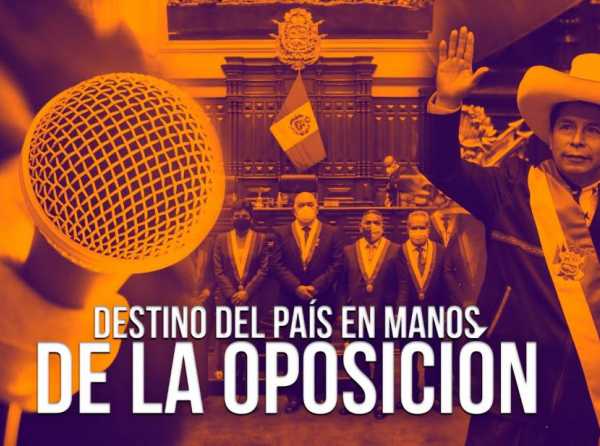 Destino del país en manos de la oposición