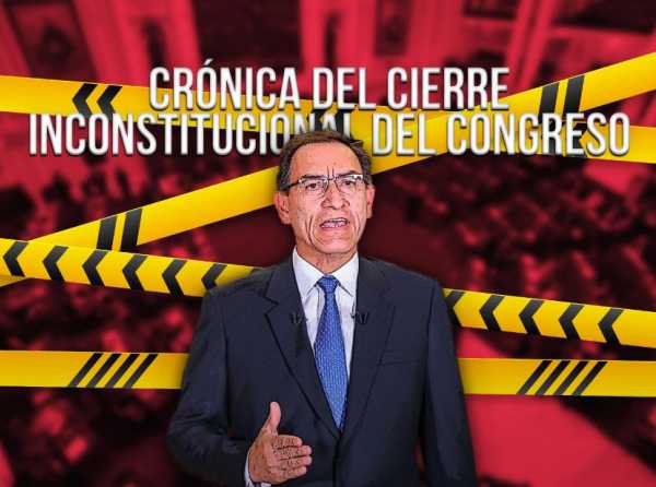 Crónica del cierre inconstitucional del Congreso