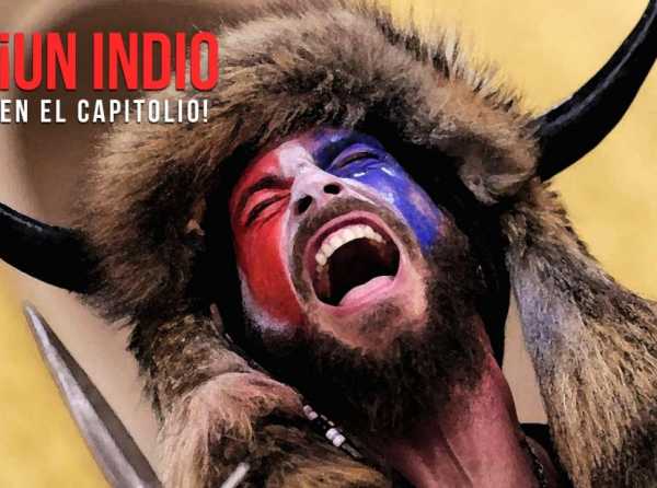 ¡Un indio en el Capitolio!