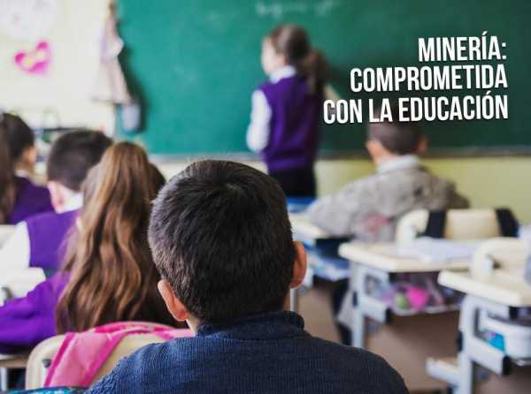 Minería comprometida con la educación