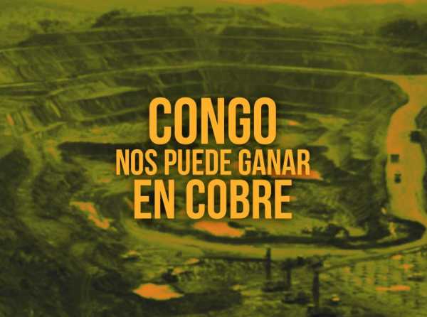 Congo nos puede ganar en cobre