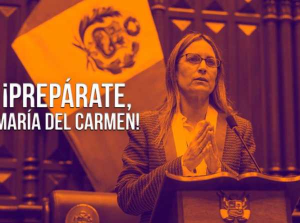 ¡Prepárate, María del Carmen!