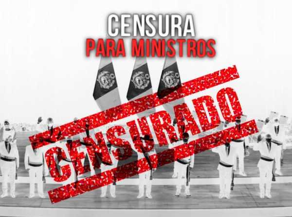 Censura para ministros