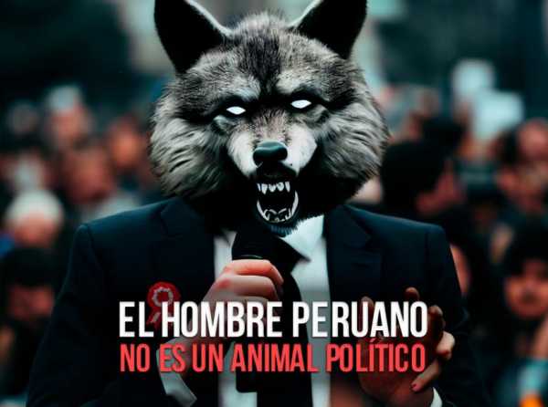 El hombre peruano no es un animal político