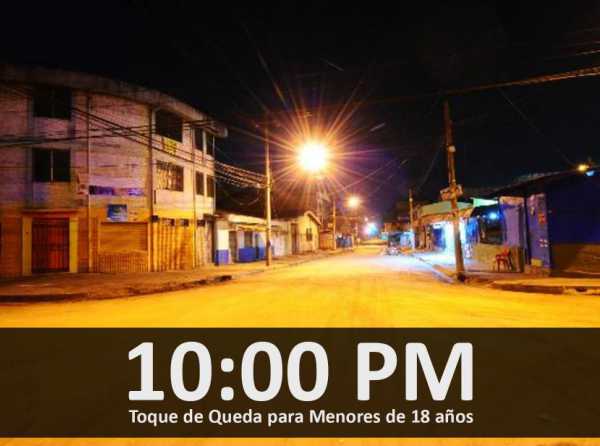 ¿Toque de queda para adolescentes?