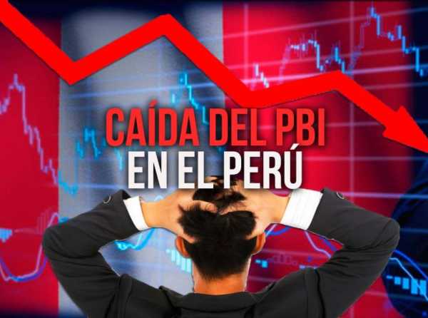 Caída del PBI en el Perú