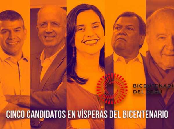 Cinco candidatos en vísperas del Bicentenario