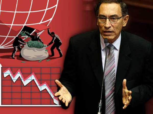 Vizcarra ahogado en la corrupción