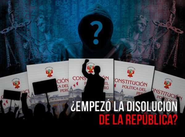 ¿Empezó la disolución de la República?