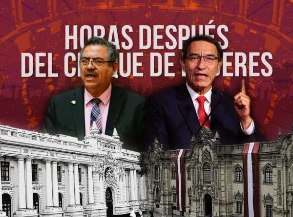 Horas después del choque de poderes