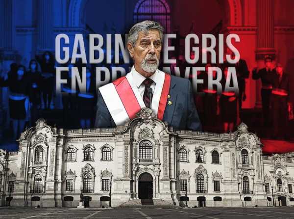 Gabinete gris en primavera