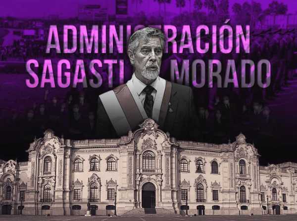 Administración Sagasti de morado