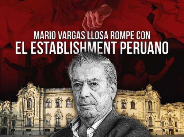 Mario Vargas Llosa rompe con el establishment peruano