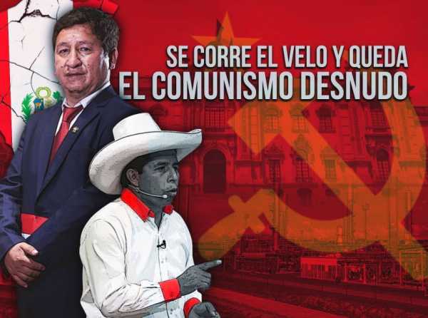 Se corre el velo y queda el comunismo desnudo