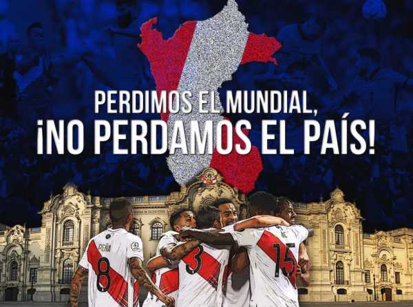 Perdimos el mundial, ¡No perdamos el país!