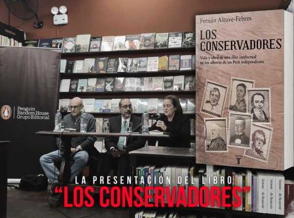 La presentación del libro “Los conservadores”