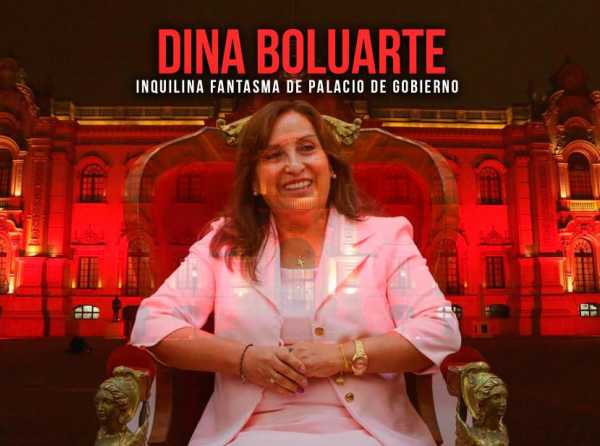 Dina Boluarte: inquilina fantasma de Palacio de Gobierno