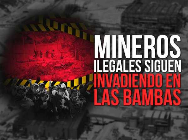 Mineros ilegales siguen invadiendo en Las Bambas