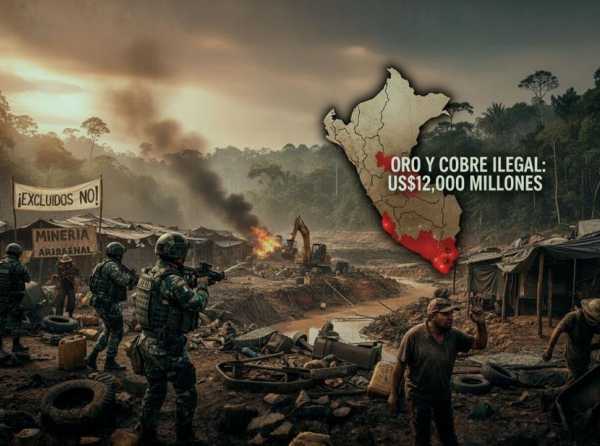 La miner&iacute;a ilegal y la pol&iacute;tica que destruye el Estado de derecho