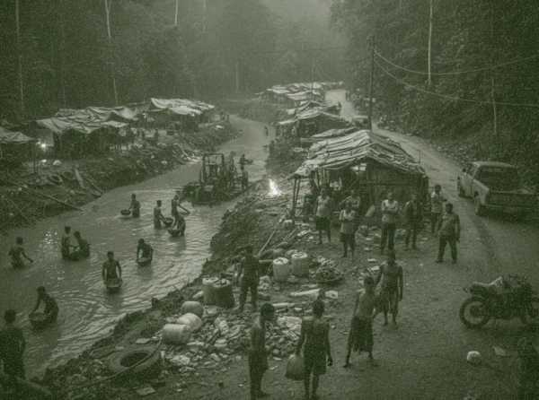 La falacia del pequeño y el grande. ¡La estrategia de la minería ilegal!