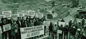 Los candidatos de izquierda frente a la miner&iacute;a moderna