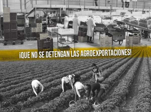 ¡Que no se detengan las agroexportaciones!