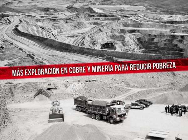 Más exploración en cobre y minería para reducir pobreza