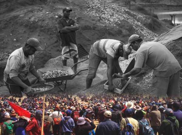 Mineros artesanales contra proyecto del Ejecutivo