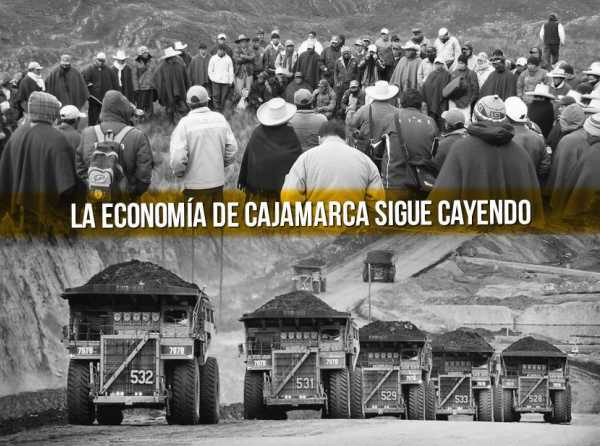 La economía de Cajamarca sigue cayendo