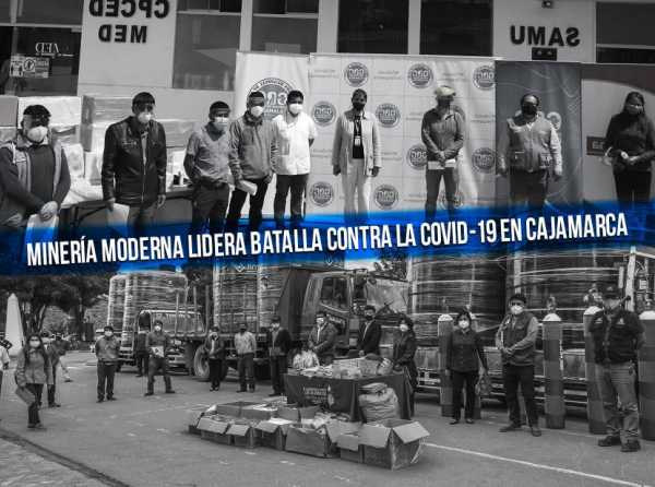Minería moderna lidera batalla contra la Covid-19 en Cajamarca