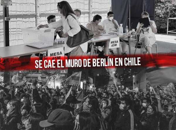 Se cae el Muro de Berlín en Chile