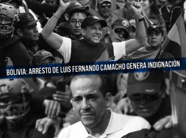 Bolivia: arresto de Luis Fernando Camacho genera indignación