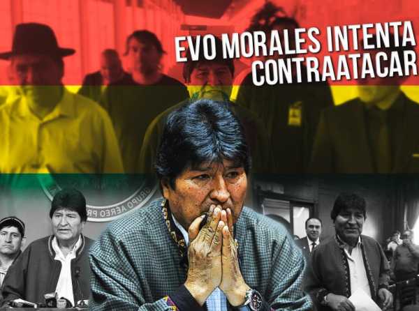 Evo Morales intenta contraatacar