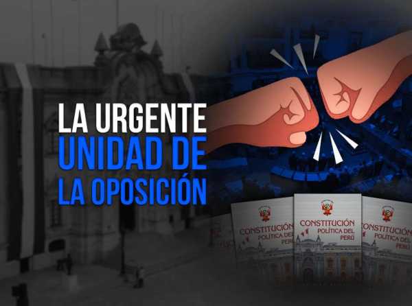 La urgente unidad de la oposición