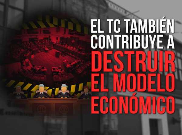 El TC también contribuye a destruir el modelo económico