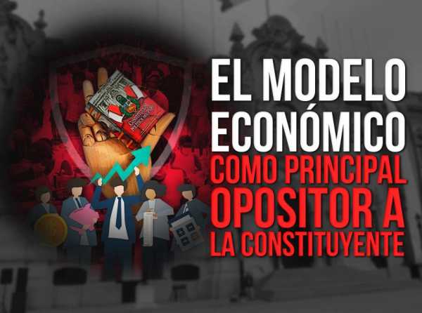 El modelo económico como principal opositor a la constituyente